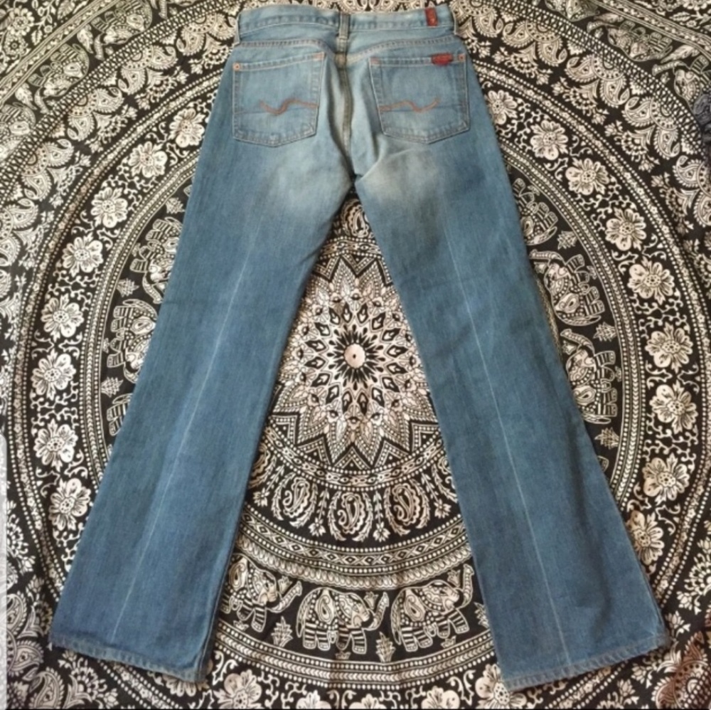 EUC Boot Cut 7 FAM Jeans - Picture 3 of 4